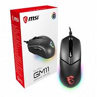  MSI Clutch GM11 Wired USB Optical Mouse , Red / Black